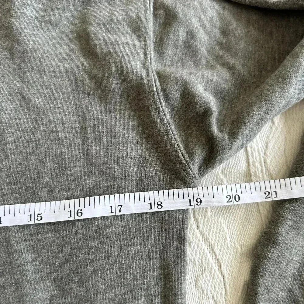Buc-ees Hoodie Sweatshirt Fleece Long Sleeve Pullover Beaver Gray Adult Small - Picture 5 of 12